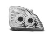 Paire de feux phares Toyota Land Cruiser 120 03-09 angel eyes chrome