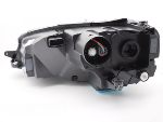 Paire de feux phares VW Golf 7 de 2014 a 2017 FULL LED DRL Noir