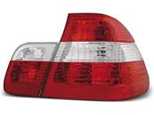 Paire de feux arriere BMW serie 3 E46 Berline de 1998 a 2001 rouge blanc