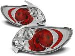 Paire de feux arriere Peugeot 206 98-06 chrome