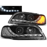 Paire de feux phares Volvo S40 / V40 96-00 Daylight led noir