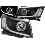 Paire de feux phares Chevrolet Cruze 09-12 LTI noir