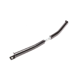 Barre anti rapprochement inferieur avant Audi A3 8L 1996 a 2003 acier noir