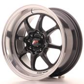 Jante JAPAN RACING TFII 15" x 7,5" 4x108 4x100 ET 30 Black