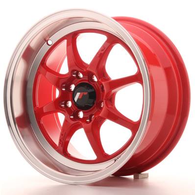 Jante JAPAN RACING TFII 15" x 7,5" 4x100 4x114,3 ET 30 Red