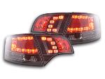 Paire de feux arrire Audi A4 8E Avant 2004 a 2008 Noir Led