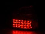 Paire de feux arrière Audi A6 4B Berline 97-03 Non TDI Led Rouge Chrome