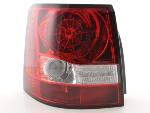 Paire feux arrière Range Rover Sport 2006 a 2010 Rouge Chrome Led