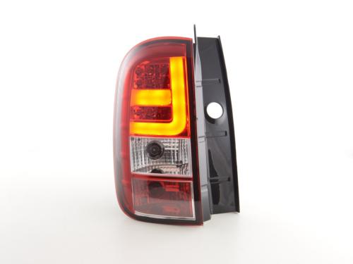 Paire feux arrière Dacia Duster 2010 a 2017 Rouge Chrome Led