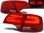 Paire de feux arriere Audi A4 B7 break 04-08 LED rouge blanc