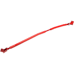 Barre anti rapprochement avant Audi A4 B7 de 2004 a 2007 Acier rouge