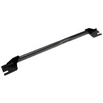 Barre anti rapprochement inferieur Avant Audi A3 8P 2003 a 2012 acier noir