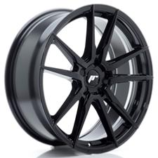 Jante JR Wheels JR21 20x8 ET20-40 - 5 Trous sur mesure- Noir Brillant