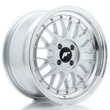 Jante JR Wheels JR23 16x8 ET35 - 4x100 - Hyper Silver w/ Machined Lip