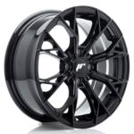 Jante JR Wheels JR49 15x6.5 ET35 4x100 - Noir brillant