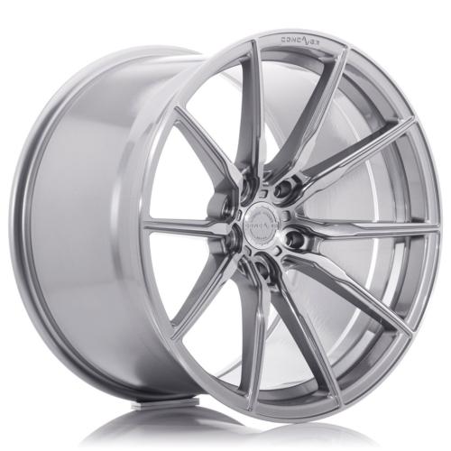 Jante Concaver CVR4 20x8.5 ET20-45 Blank Brushed Titanium