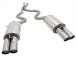 Ligne echappement Inox BMW Serie 3 de type E90/E92/E93 de 2005 a 2008