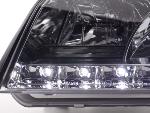 Paire de feux phares Daylight Led Audi A6 4B 2001-2004 Chrome