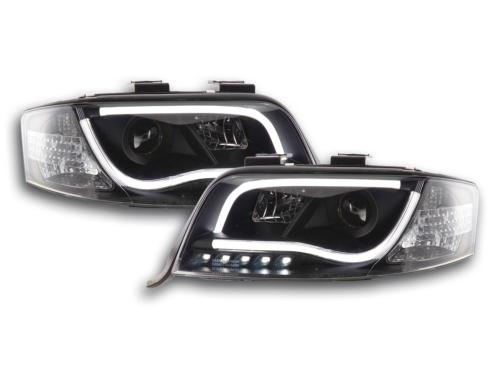 Paire de feux phares Daylight DRL led Audi A6 C5/4B 2001-2004 Noir