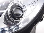 Paire de feux phares Daylight led DRL Mercedes SLK R171 04-11 Chrome
