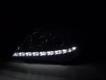 Paire de feux phares Daylight Led Opel Astra H 04-09 Chrome