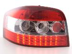 Paire de feux arrire Audi A3 8P 03-05 Led Rouge Chrome