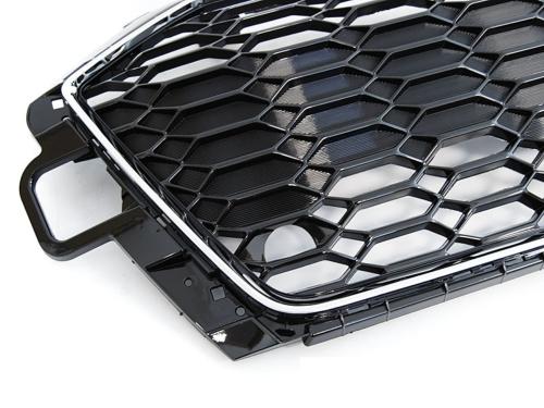 Grille De Calandre Avant Noire Pour Audi A6L Sline C8 2019-2023 - Style Quattro