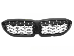 Grille de Calandre ABS BMW Serie 3 G20/G21 19-22 Noir Chrome
