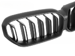 Calandre BMW Serie 5 G30/G31 de 2020 a 2023 Look Sport Noir Mat Double Barres