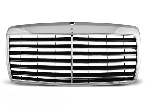 Grille calandre Mercedes classe E W124 de 01/1985 a 04/1993 chrome