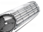 Grille calandre Mercedes Classe S W220 de 1998 a 2002 Chrome
