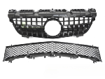 Grille calandre Mercedes SLK R172 de 2011 a 2015 Noir Brillant