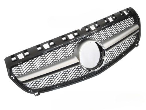 Grille calandre Mercedes Classe A W176 de 2012 a 2015 Silver