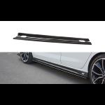 Rajouts Des Bas De Caisse Pour V.1 Hyundai I30 N Mk3 Hatchback / Fastback Noir Texture