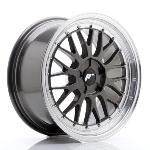 Jante JR Wheels JR23 18x8,5 ET25-48 5H BLANK Gloss Black w/Machined Lip