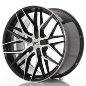 Jante JAPAN RACING JR28 21x10,5 ET15-55 5H BLANK Glossy Black Machined Face