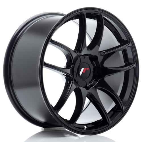 Jante JR Wheels JR29 18x9,5 ET20-47 - 5 trous sur mesures - Noir brillant