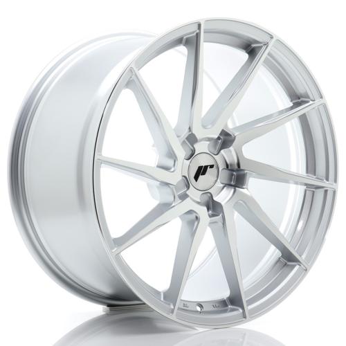 Jante JR Wheels JR36 20x10,5 ET15-50 - 5 trous sur mesure - Silver machined face