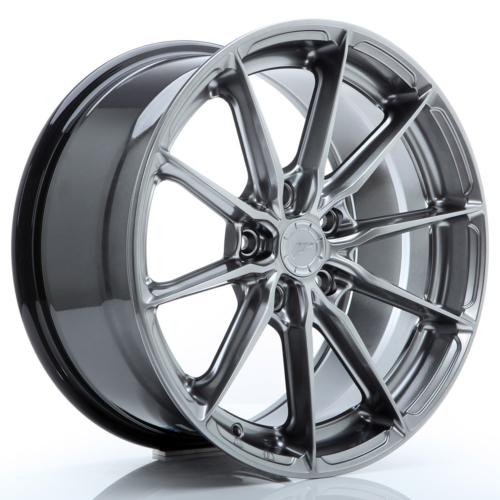 Jante JR Wheels JR37 17x8 ET20-40 Blank Hyper Black