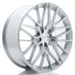 Jante JR Wheels JR38 20x8 ET20-40 - 5 trous sur mesure - Silver machined face