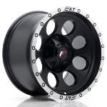 Jante JR Wheels JRX4 16x9 ET0 5x127 Matt Black w/Machined Lip