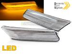 Paire clignotant Repetiteur Porsche 911 997 de 2004 a 2009 LED Clair Dyn