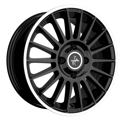 Jante Keskin KT15 16x7 ET47.9 5/112 BLACK LIP POLISH