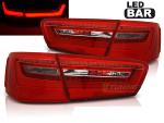 Paire de feux arriere Audi A6 C7 11-14 LED BAR rouge blanc