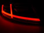 Paire de feux arriere Audi TT de 2006 a 2014 FULL LED DYN Noir Fume