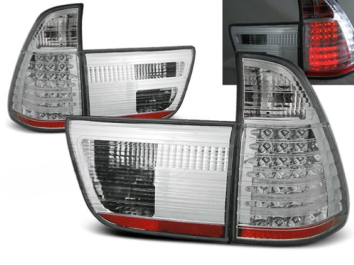 Paire de feux arriere BMW X5 E53 de 1999 a 2003 LED chrome