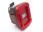 Paire feux arriere Jeep Wrangler 91-06 FULL LED Dyn Rouge Blanc