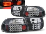 Paire de feux arriere Honda Civic 91-95 LED noir