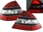 Paire de feux arriere Mercedes classe S W220 98-05 LED rouge noir