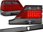 Paire de feux arriere Mercedes Classe S W140 95-98 LED rouge fume